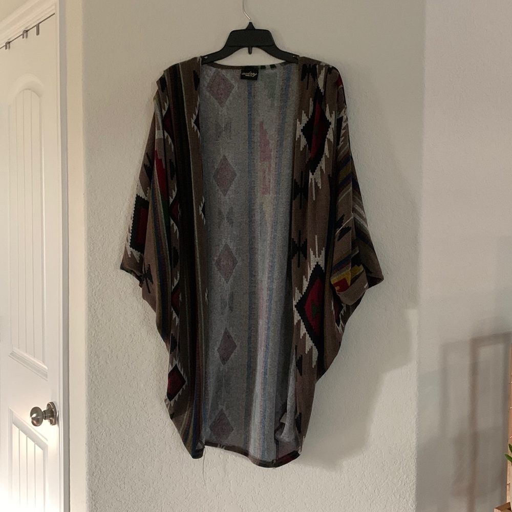 Multi-colored cardigan